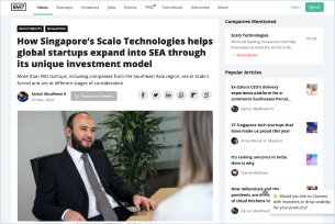 How Singapore’s Scalo Technologies helps global startups expand into SEA through its unique investment model