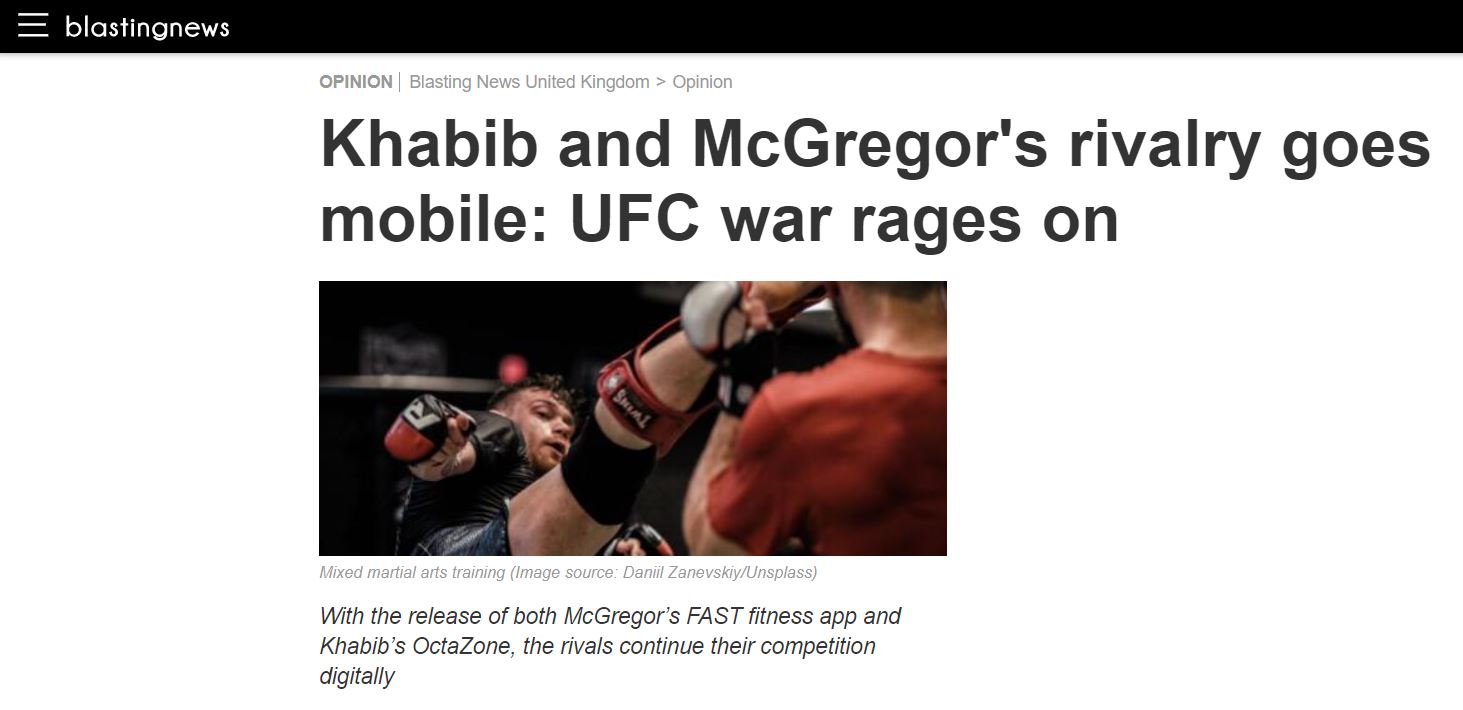 Khabib and McGregor's rivalry goes mobile: UFC war rages on